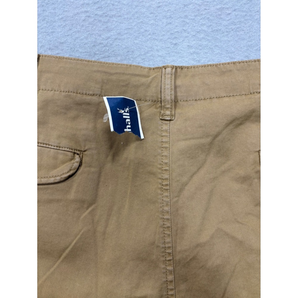 American Eagle Chino Shorts Mens 44 Tan Ne(x)t Level Flex Khaki Cotton Blend NEW - Picture 7 of 8